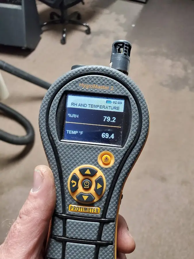 Moisture meter humidity assessment for Fire & Smoke Damage Restoration in Alameda